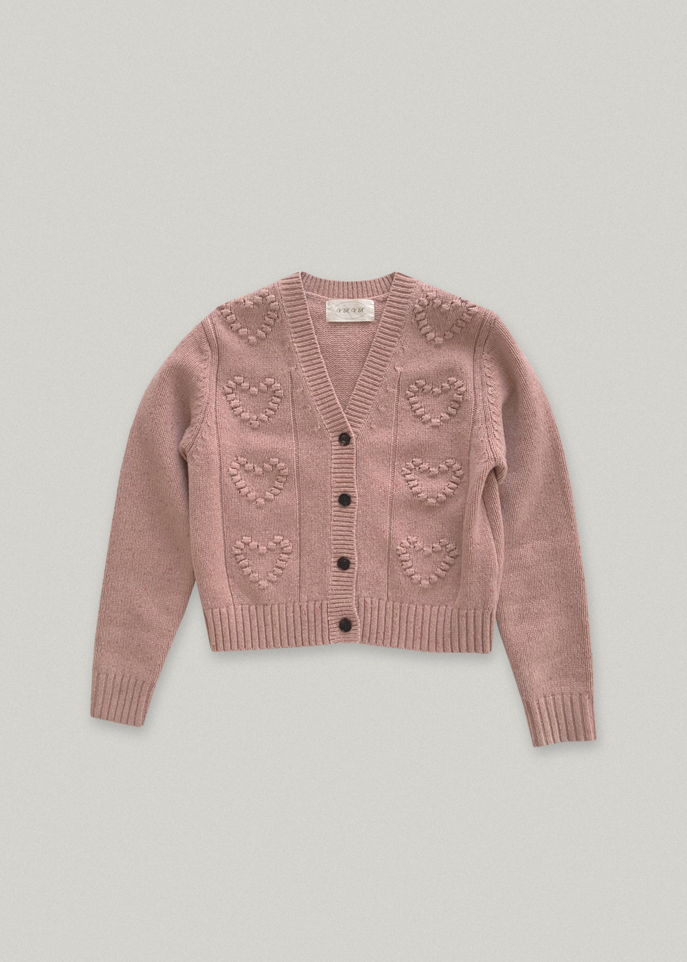 (2Color) 2nd Heart Cardigan